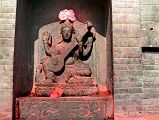 Pokhara 08 Bindhya Basini Temple Statue Of Saraswati, Hindu Goddess of Knowledge, Music, Arts and Science 